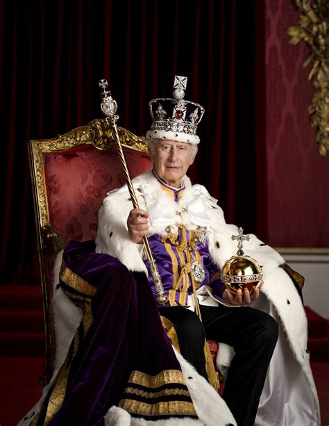 official portrait of king charles iii canada